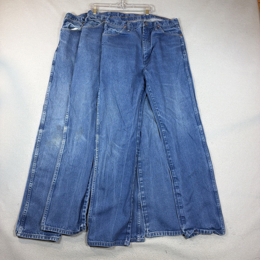 Wrangler Men's 13mwz Cowboy Cut Original Fit Jean 35X36 Lot of 3